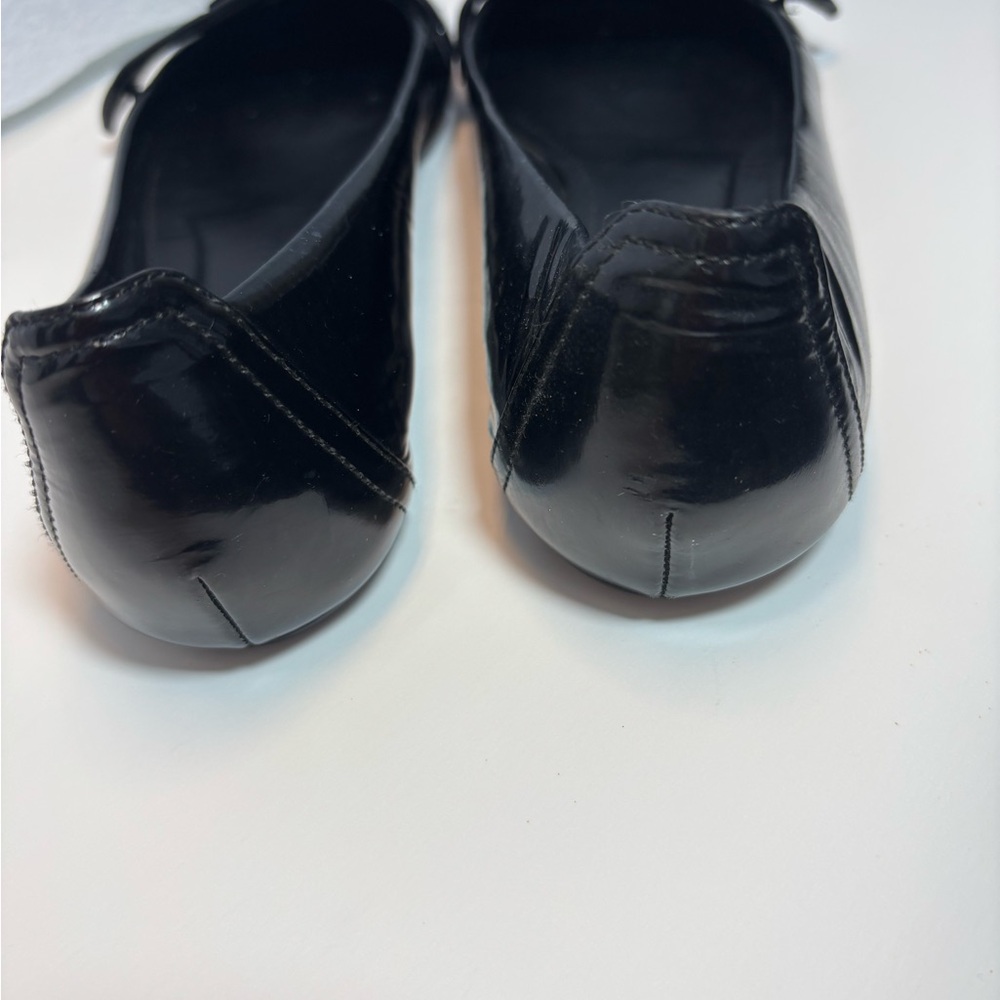Burberry black flat woman shoes 7,5 - Picture 6 of 8